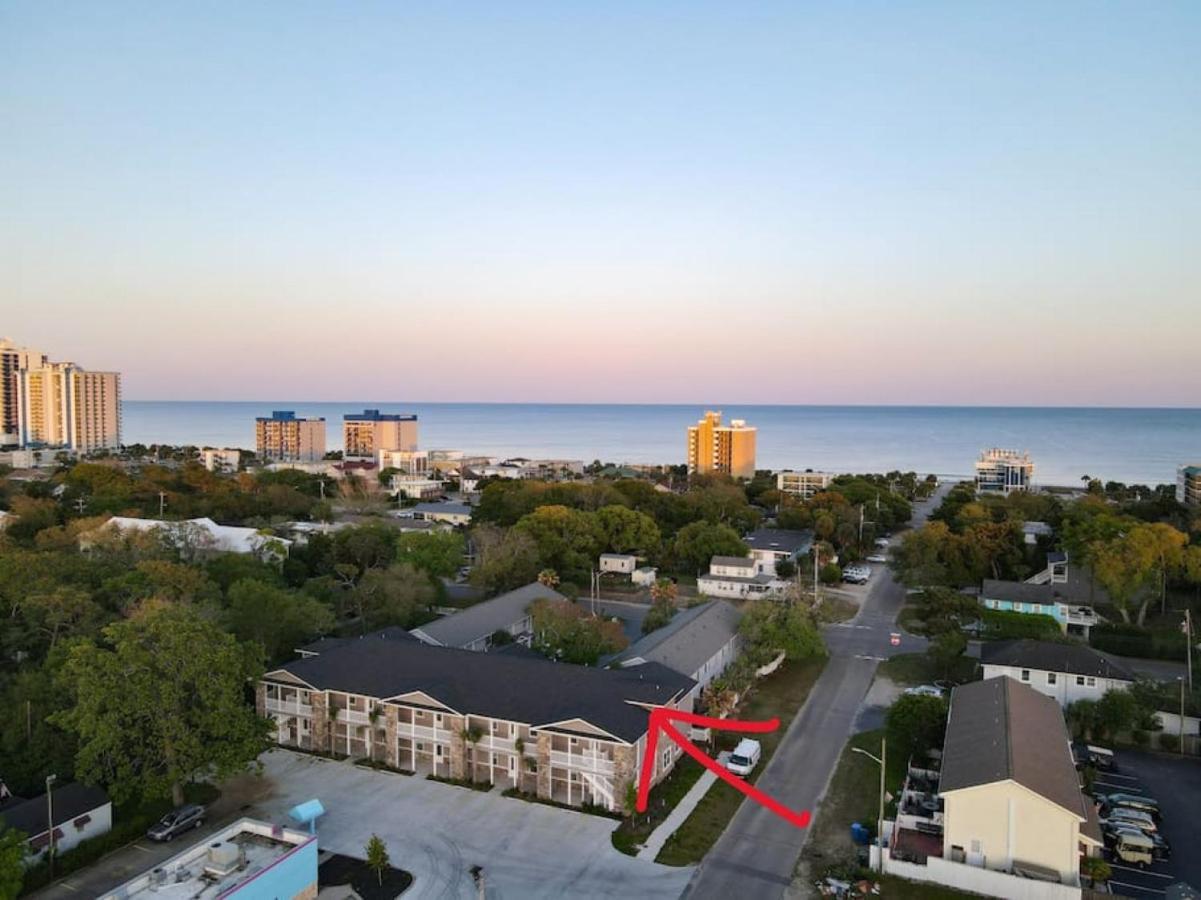 4Br King Size Beds Steps To Beach Ground Level E Myrtle Beach Ngoại thất bức ảnh